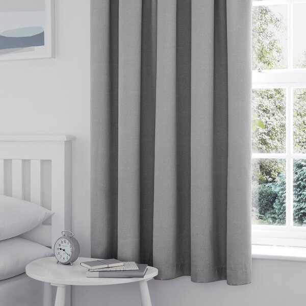 Tyla Blackout Pencil Pleat Curtains