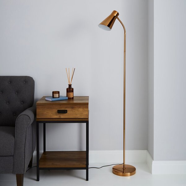 Kurtis Gold Floor Lamp