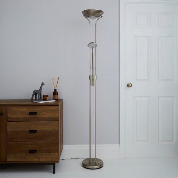 Father and Child 2 Arm Floor Lamp