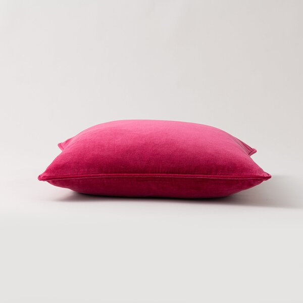 Clara Cotton Velvet Square Cushion