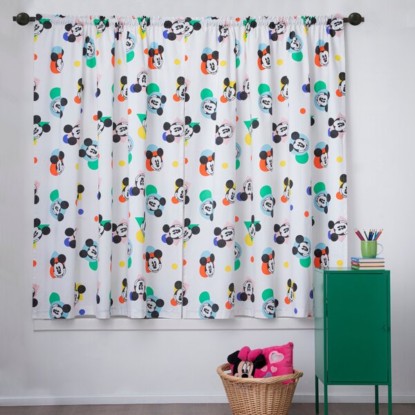 Mickey Mouse Slot Top Curtains