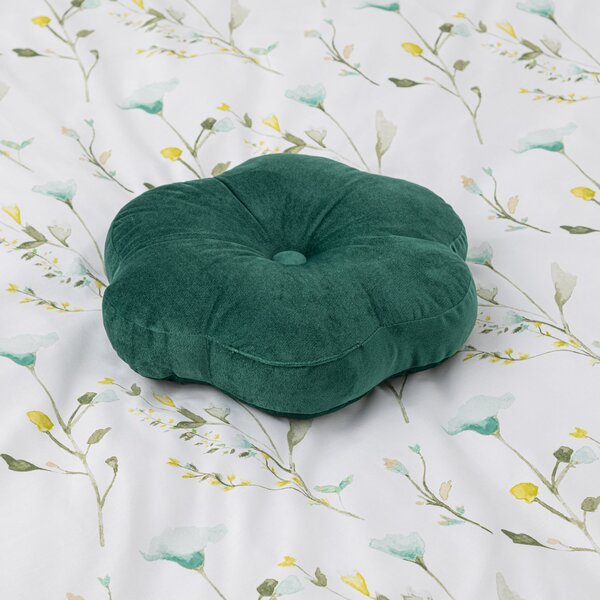 Flower Velvet Cushion