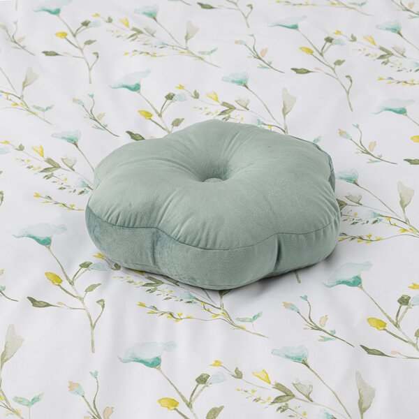 Flower Velvet Cushion