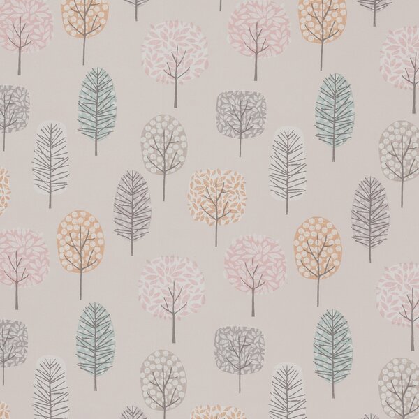 Sweet Trees Pink Blackout Roller Blind