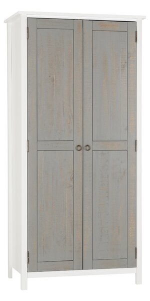 Vermount Double Wardrobe, White