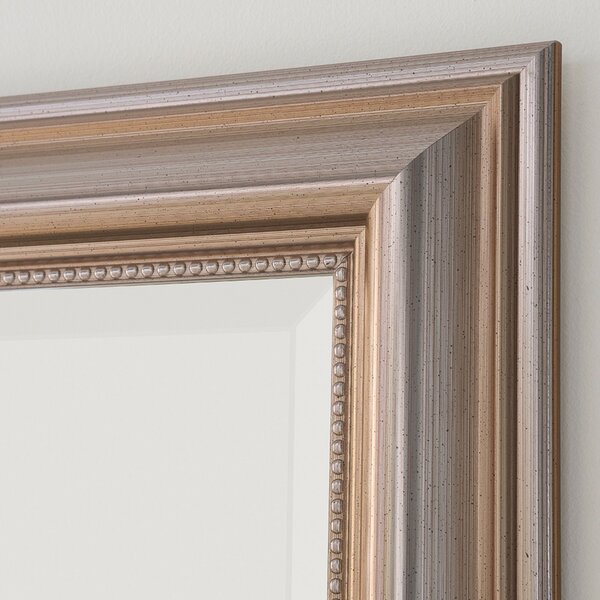 Yearn Beaded Overmantle Wall Mirror