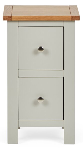 Bromley 2 Drawer Slim Bedside Table