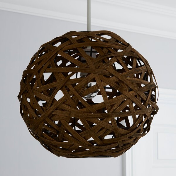 Apollo Bamboo Ball Easy Fit Pendant Shade