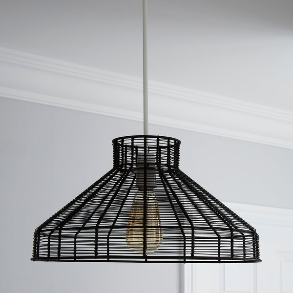 Forde Wire Black Easy Fit Pendant Shade