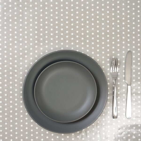 By the Metre Grey Twinkle PVC