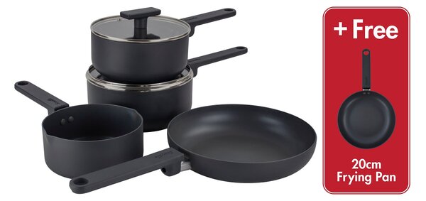 Scoville Ultra Lift 5 Piece Pan Set Black