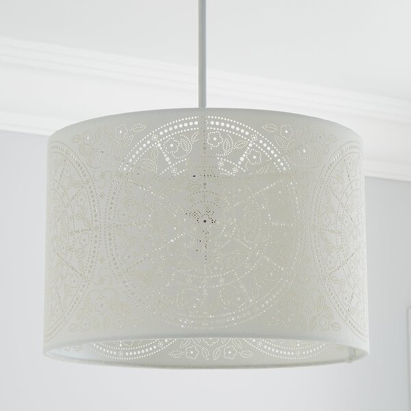 Samira Laser Cut Drum Lamp Shade