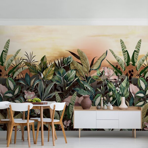 Vintage Jungle Wall Mural