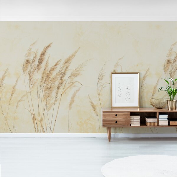 Pampas Grass Wall Mural