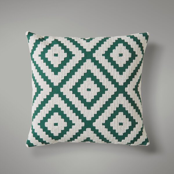 Geo Crewel Cushion Cover