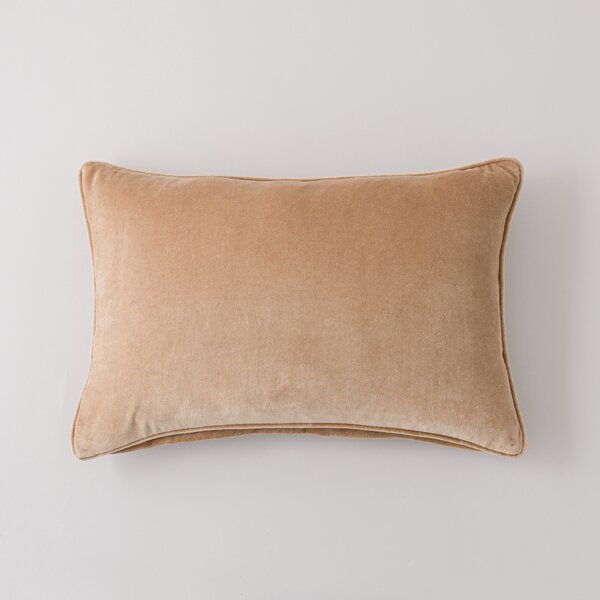 Clara Cotton Velvet Rectangle Cushion