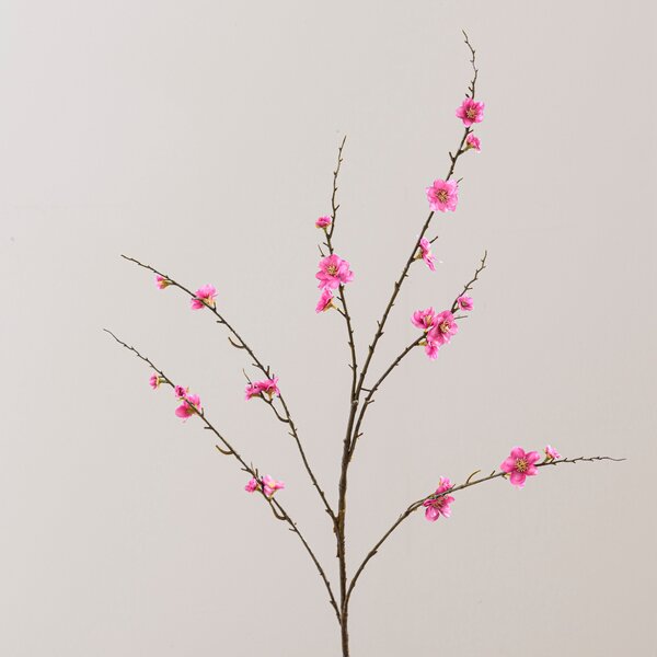 Artificial Mauve Blossom Flower Stem