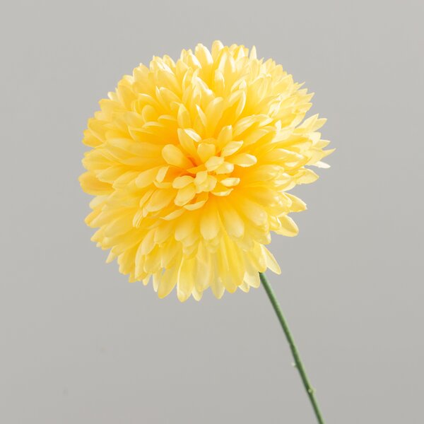 Artificial Pompom Flower Stem