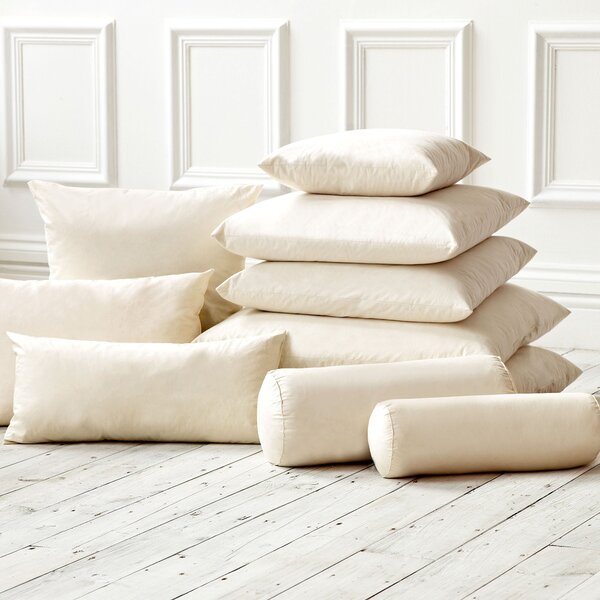 Duck Feather Bolster Cushion Pad