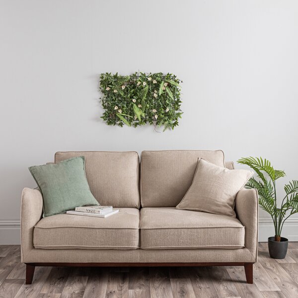 Artificial Lily and Mixed Foliage Flower Wall Panel