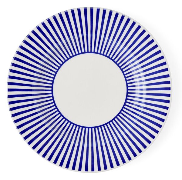 Spode Steccato salad plate Ø22 cm Blue-white