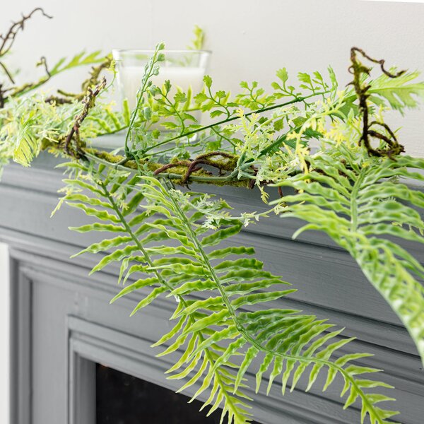 Artificial Fern Garland