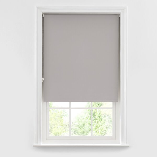 Silver Blackout Moisture Resistant Roller Blind