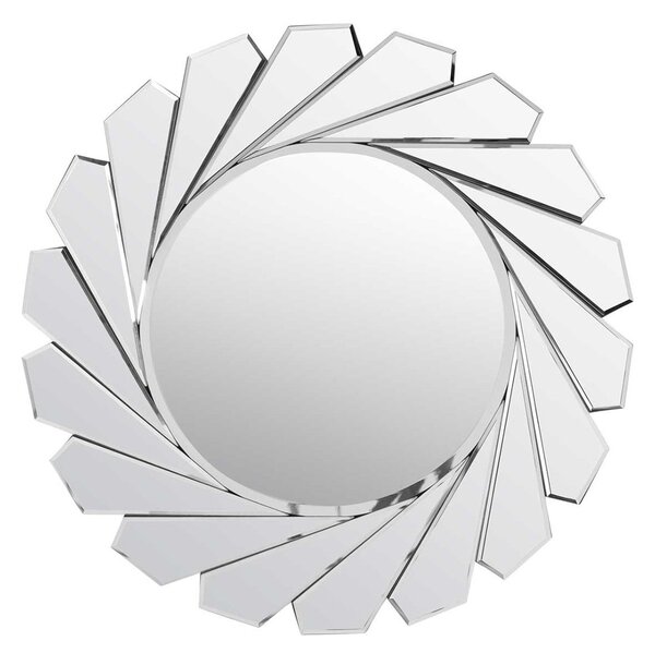 Surrey Swept Round Wall Mirror