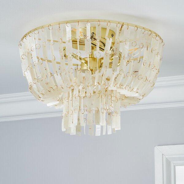 Abanna Flush Ceiling Light