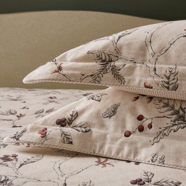 Dorma Woodland Robin Oxford Pillowcase Pair