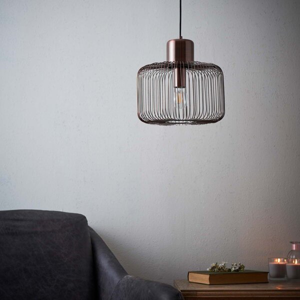 Vogue Nicola Antique Copper Pendant Light