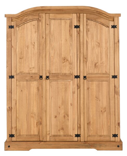 Corona Triple Wardrobe, Pine