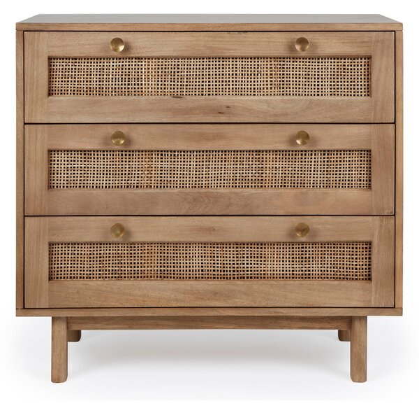 Indi 3 Drawer Chest, Mango Wood