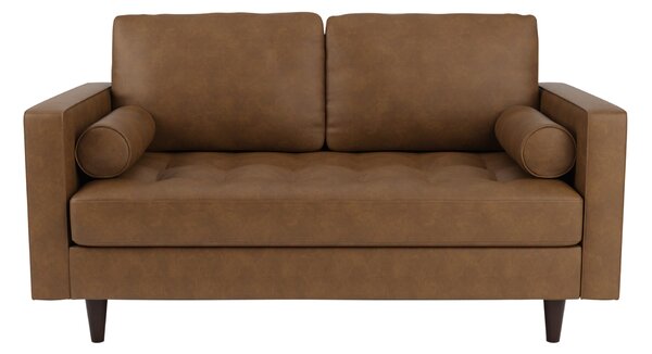 Zoe Faux Leather 2 Seater Sofa