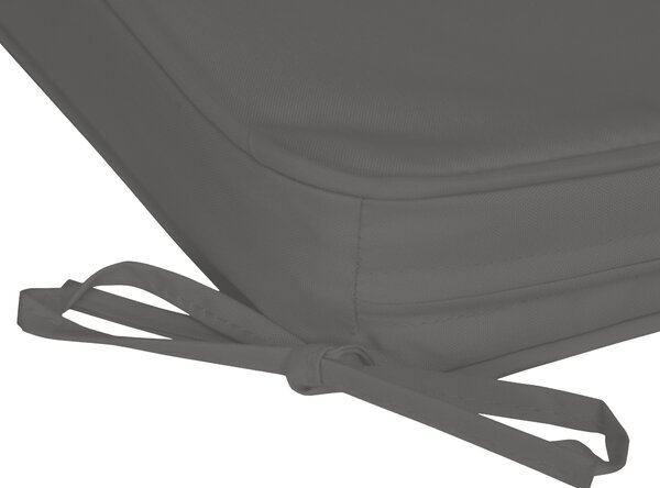 Outsunny Cosy Cushion Collection: Plush Seating Pads for Alfresco Lounging, 42x42x5cm, Slate Grey Aosom UK