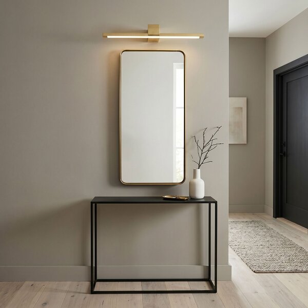 Bathroom LED wall sconce SWE044-1W 60cm GOLD