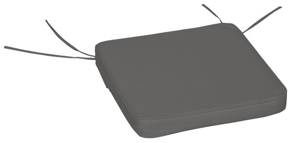 Outsunny Cosy Cushion Collection: Plush Seating Pads for Alfresco Lounging, 42x42x5cm, Slate Grey Aosom UK
