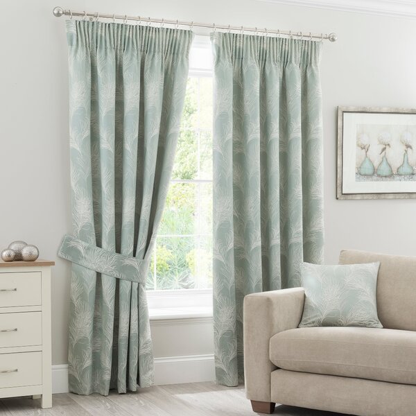 Feathers Pencil Pleat Curtains