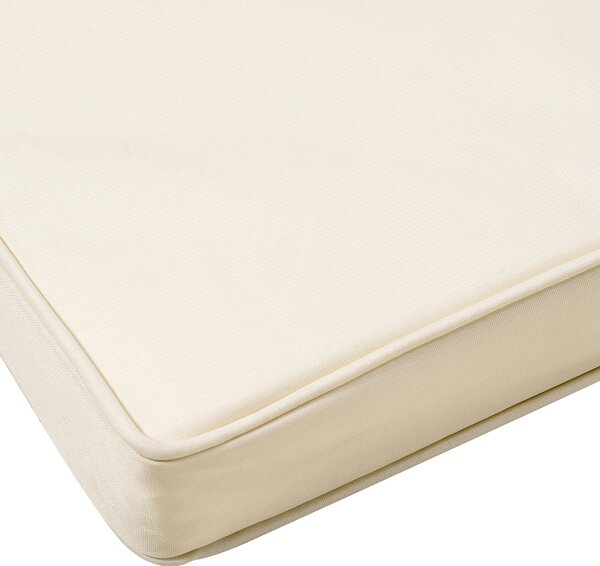 Outsunny Pair of Garden Chair Cushions with Ties, 45 x 45 cm, Replacement Pads for Patio Furniture, Cream White Aosom UK