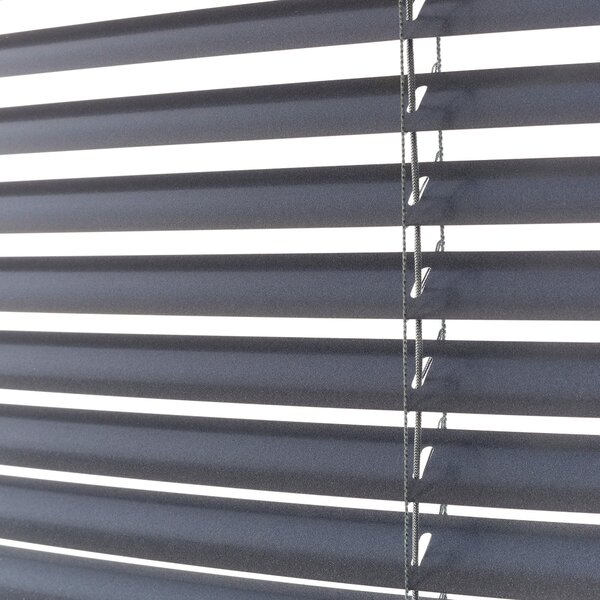 Gunmetal Aluminium Venetian Blind 25mm Slats