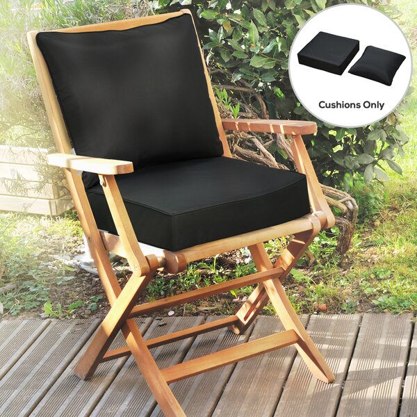Outsunny Deep Seating Cushions: Plush Patio Furniture Replacements, Outdoor Comfort Redefined Aosom UK