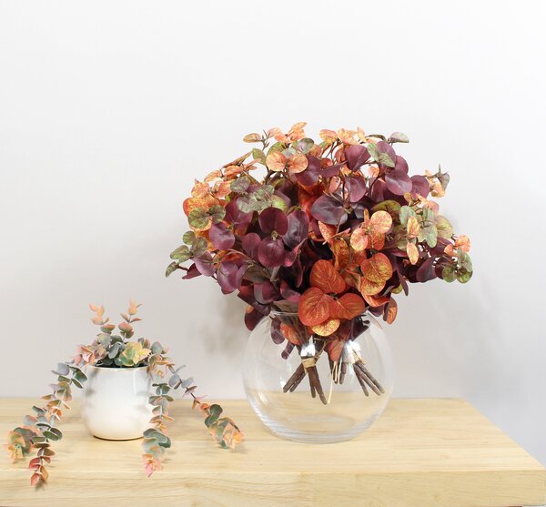 Artificial Autumn Eucalyptus Bouquet