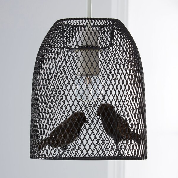 Livry Bird Grey Easy Fit Pendant Shade