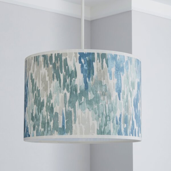 Wave Blue Lamp Shade