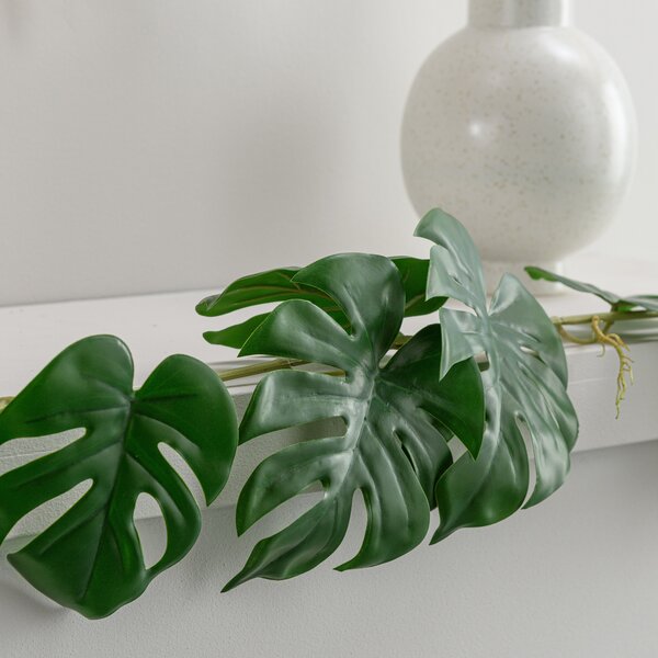 Artificial Monstera Garland