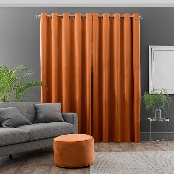 Isla Ultra Blackout Eyelet Curtains