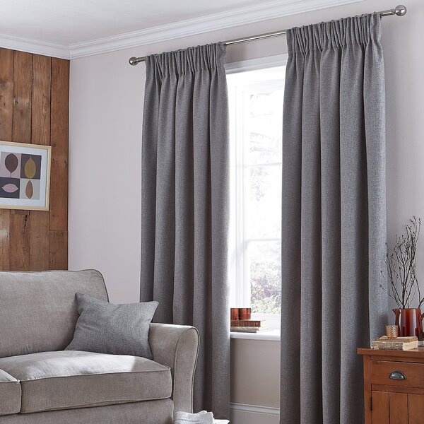 Jennings Thermal Pencil Pleat Curtains