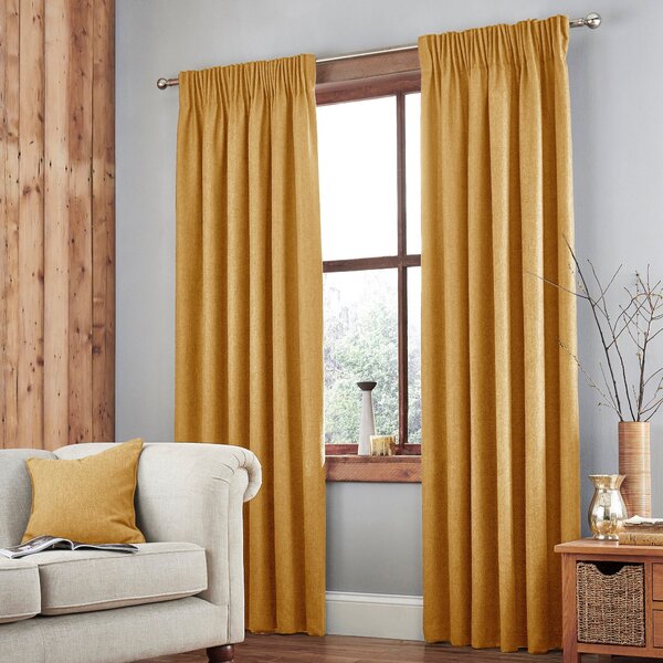 Jennings Thermal Pencil Pleat Curtains