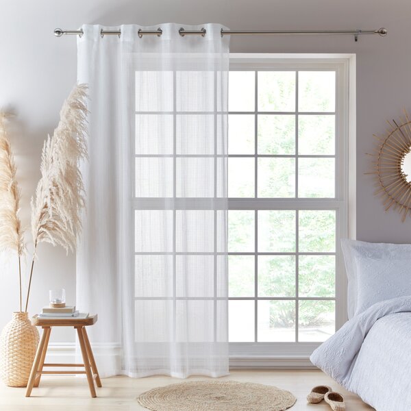 Aspen Sheer Eyelet Voile Panel