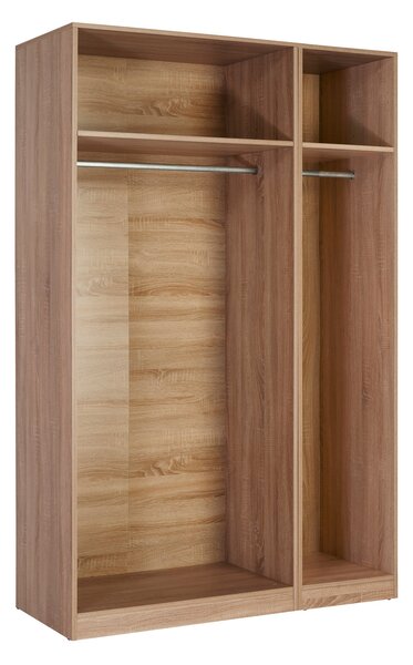 Holborn Triple Wardrobe, Mirrored